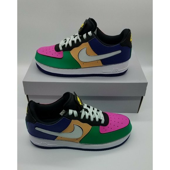 Nike Air Force 1/1 \'Black Multi-Color\' DB2576-001